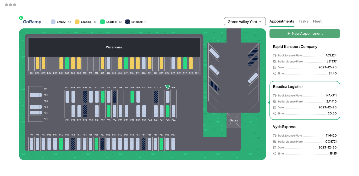 GoRamp Web Interface